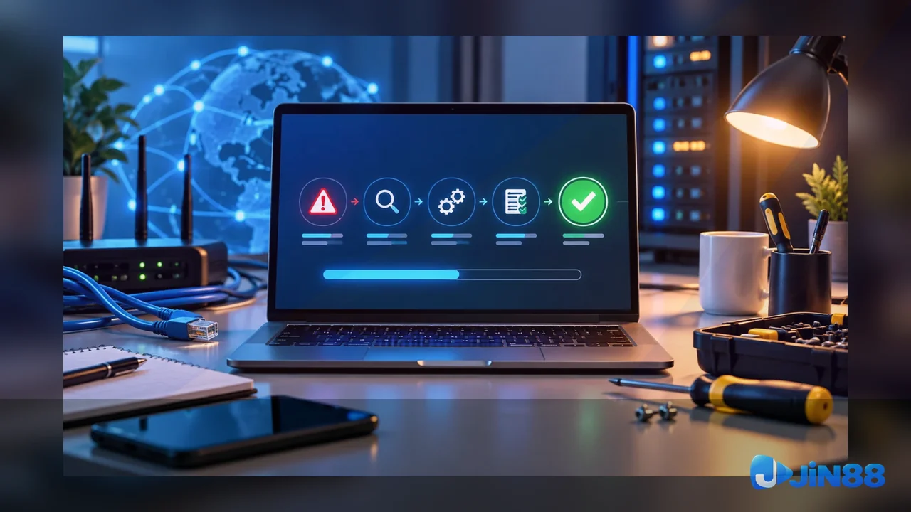 Danh sách kiểm tra Login trước khi tiếp tục – phiếu xử lý khi đổi trình duyệt cho người muốn tự kiểm tra